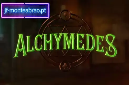 Gra na automacie Alchymedes Rozgrywka na automacie Alchymedes przedstawiająca symbole mikstur i tło laboratorium