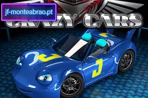 Wizualizacje szalonych samochodów wyścigowych Motyw wyścigowy Crazy Cars Slot