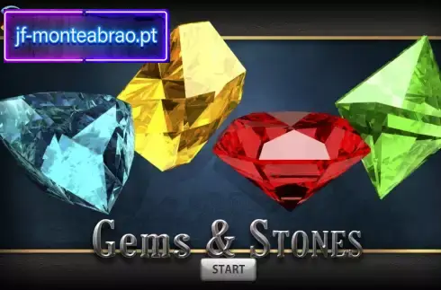 Slot Gems & Stones, minerais preciosos