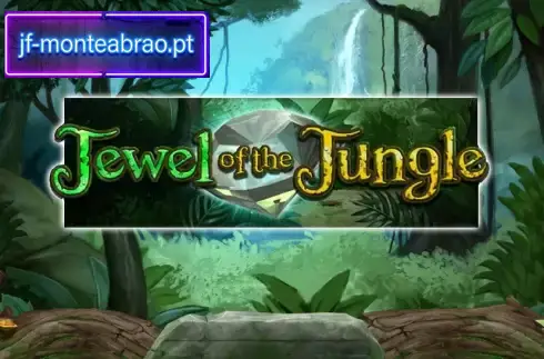 Joias do ca&ccedil;a-n&iacute;queis Jewel of the Jungle e tema da selva