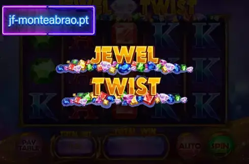 Símbolos de torção de joias Símbolos de alto pagamento do jogo caça-níqueis Jewel Twist