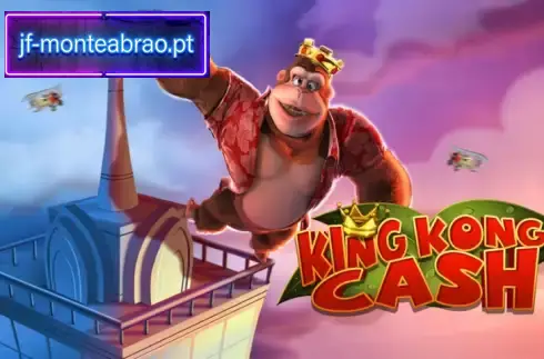 S&iacute;mbolos de personagens do slot King Kong Cash e tema de selva