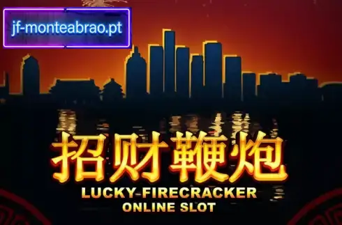 Lucky Firecracker-Slot-Spieloberfl&auml;che mit festlichen chinesischen Symbolen