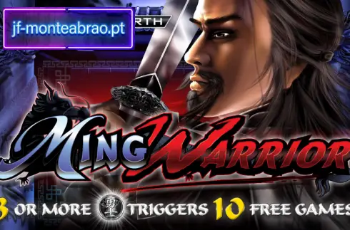 Gráficos do caça-níqueis Ming Warrior Tema do caça-níqueis Ming Warrior
