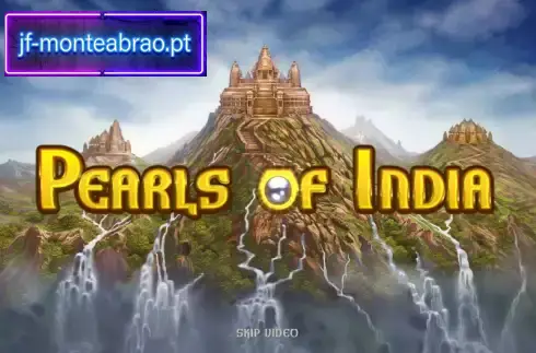 Gameplay des Spielautomaten &bdquo;Pearls of India&ldquo;.