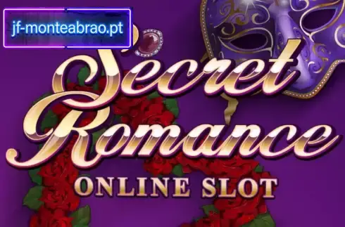Secret Romance spēļu automāta spēle, kurā redzamas maskas un noslēpumaini simboli