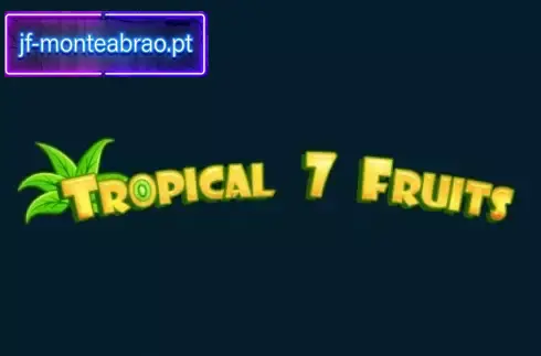 Tropical7Fruits slot tema praia e frutas