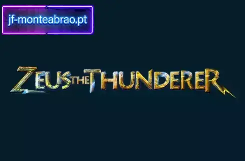 Interface da m&aacute;quina ca&ccedil;a-n&iacute;queis Zeus the Thunderer (Mr ty)